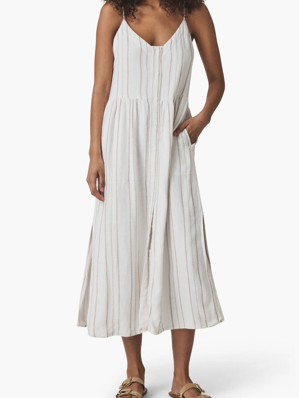 NWOT Splendid Gabrielle Mixed Stripe Sundress Size -S